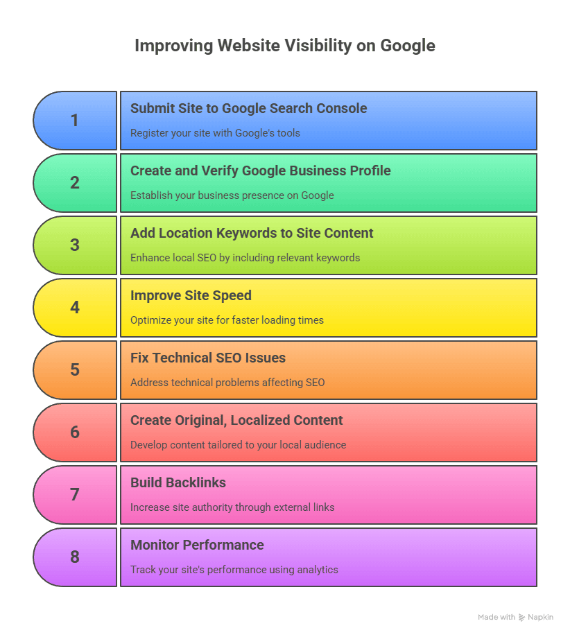 Step-by-Step Guide to Fix Your Website’s Google Visibility
